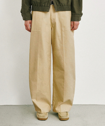 GLW（ジーエルダブリュ）の「カーペンター パティグ コットンパンツ ベージュ（その他パンツ）」