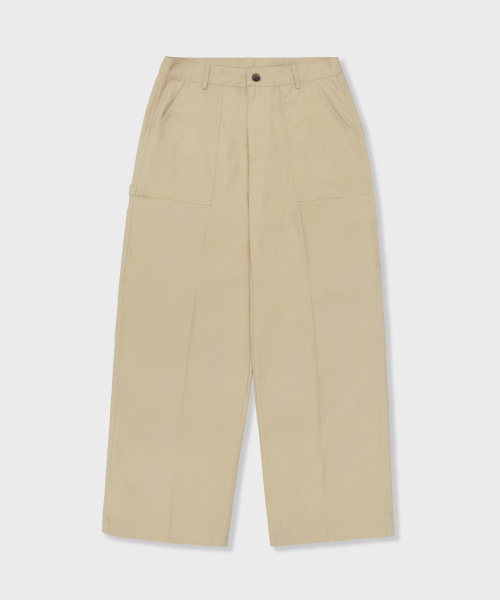 GLW（ジーエルダブリュ）の「カーペンター パティグ コットンパンツ ベージュ（その他パンツ・レディース・その他・SMALL/MEDIUM/LARGE）」の9枚目の写真