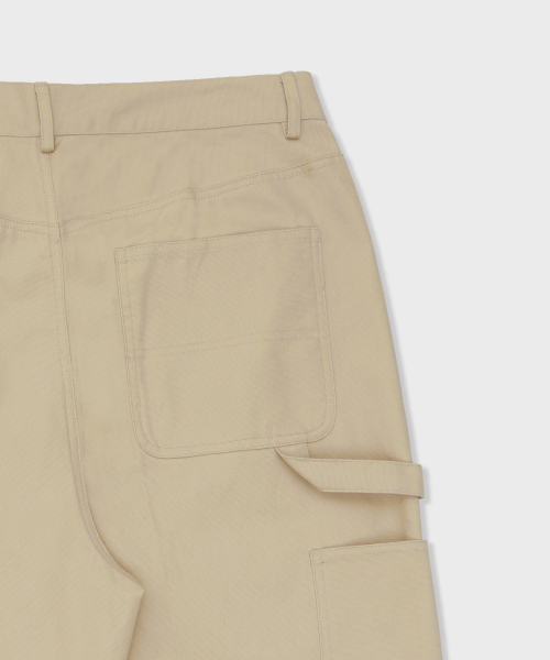 GLW（ジーエルダブリュ）の「カーペンター パティグ コットンパンツ ベージュ（その他パンツ・レディース・その他・SMALL/MEDIUM/LARGE）」の12枚目の写真