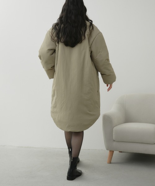 Aunt Marie's(アントマリーズ)の「中綿モンスターコート(ダウンジャケット/コート・レディース・アイボリー/ブラック/カーキ・FREE)」の17枚目の写真