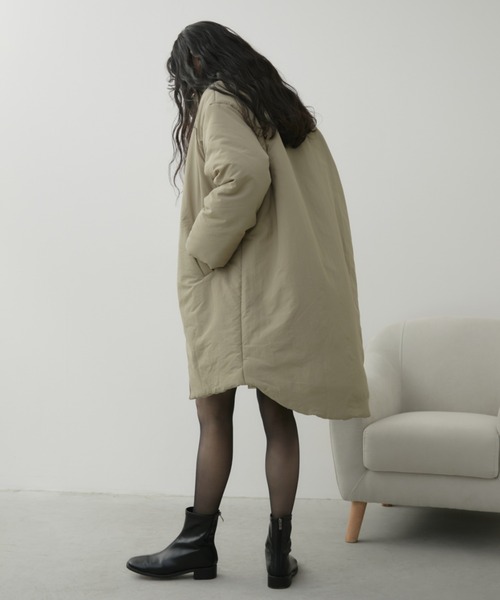 Aunt Marie's(アントマリーズ)の「中綿モンスターコート(ダウンジャケット/コート・レディース・アイボリー/ブラック/カーキ・FREE)」の18枚目の写真