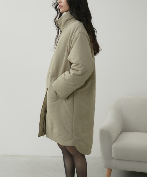 Aunt Marie's(アントマリーズ)の「中綿モンスターコート(ダウンジャケット/コート・レディース・アイボリー/ブラック/カーキ・FREE)」の21枚目の写真