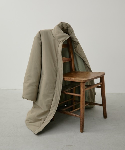 Aunt Marie's(アントマリーズ)の「中綿モンスターコート(ダウンジャケット/コート・レディース・アイボリー/ブラック/カーキ・FREE)」の11枚目の写真