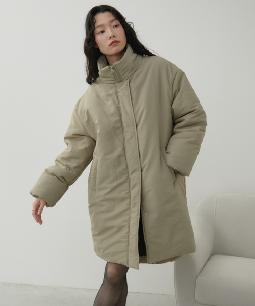 Aunt Marie's(アントマリーズ)の「中綿モンスターコート(ダウンジャケット/コート・レディース・アイボリー/ブラック/カーキ・FREE)」の16枚目の写真