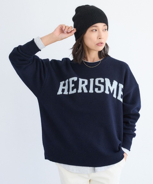BARNYARDSTORM / HERISMロゴニット セール】BARNYARDSTORM / HERISMロゴニット（ニット/セーター