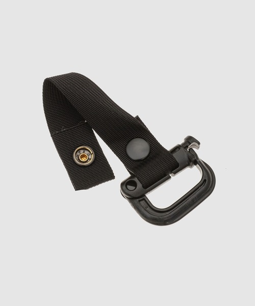 COMME des GARCONS HOMME（コム デ ギャルソン・オム）の「「BRIEFING」W-NAME NYLON LIPSTOP BAG（ボディバッグ/ウエストポーチ・メンズ・ベージュ/ブラック・ONE SIZE）」の8枚目の写真