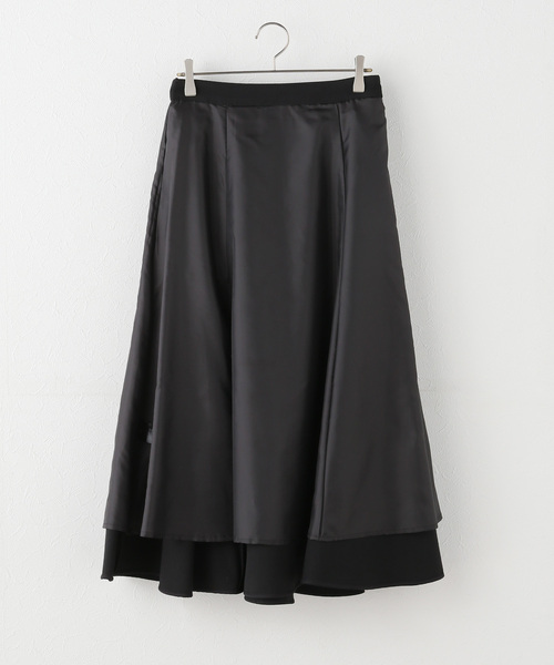 Wクロスフレアースカート（スカート）｜Spick & Span（スピックアンド