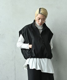 funda mine | スタンドカラーベスト(ベスト)
