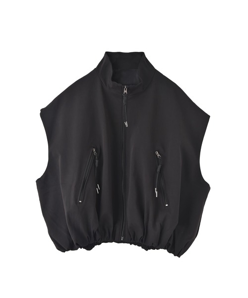 funda mine（ファンダマイン）の「スタンドカラーベスト（ベスト・レディース・ブラック・FREE）」の11枚目の写真