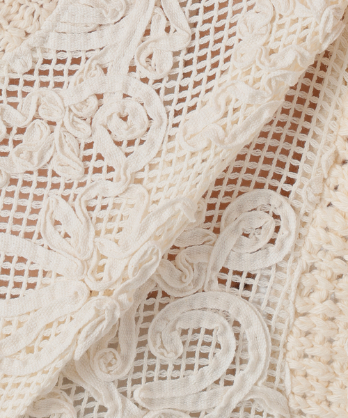 IENA LA BOUCLE（イエナラブークル）の「IENA LA BOUCLE レースコンビカーディガン（カーディガン/ボレロ・レディース・ホワイト×ホワイト・FREE）」の17枚目の写真