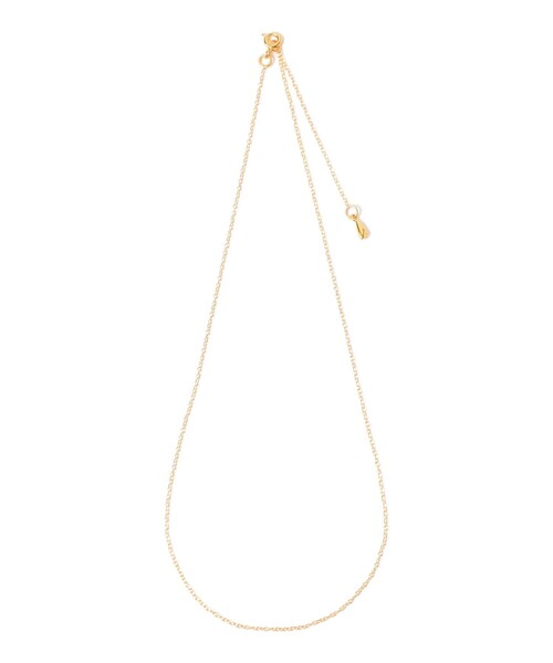 BEAMS BOY(ビームスボーイ)の「シルバー925 ゴールドメッキ チェーン ネックレス(ネックレス・レディース・ゴールド・ONE SIZE)」の1枚目の写真