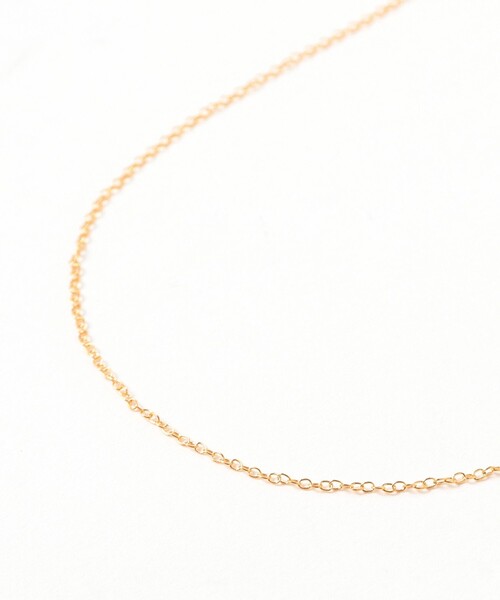 BEAMS BOY(ビームスボーイ)の「シルバー925 ゴールドメッキ チェーン ネックレス(ネックレス・レディース・ゴールド・ONE SIZE)」の2枚目の写真