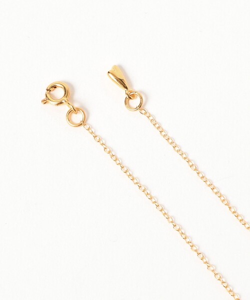 BEAMS BOY(ビームスボーイ)の「シルバー925 ゴールドメッキ チェーン ネックレス(ネックレス・レディース・ゴールド・ONE SIZE)」の3枚目の写真