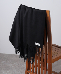 Johnstons of Elgin | 【Johnstons of Elgin】cashmere solid stole：ストール(ストール/ショール)