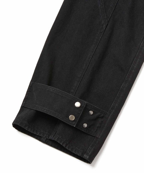 WMC（ダブリューエムシー）の「アジャストカーゴデニム_BLACK（デニムパンツ・メンズ・ブラック・30(M)/32(L)/36(XL)）」の6枚目の写真
