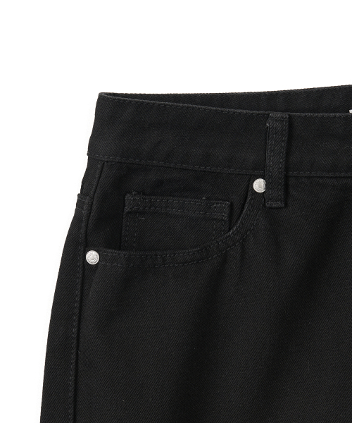 EXCONTAINER(エックスコンテナ)の「WIDE DENIM PANTS (BLACK)(デニムパンツ・メンズ・その他・MEDIUM/LARGE/X-LARGE/X-SMALL/SMALL)」の5枚目の写真