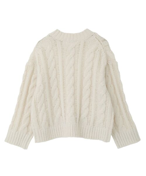AMERICAN HOLIC（アメリカンホリック）の「透かしケーブルニットプル