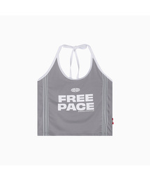 Cool Span Sporty Halter Neck_Gray