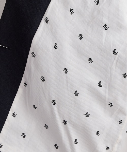 PUAL CE CIN（ピュアルセシン）の「ノーカラーコート（ノーカラーコート・レディース・ベージュ/ネイビー・FREE）」の8枚目の写真