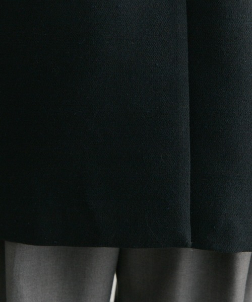 PUAL CE CIN（ピュアルセシン）の「ノーカラーコート（ノーカラーコート・レディース・ベージュ/ネイビー・FREE）」の14枚目の写真