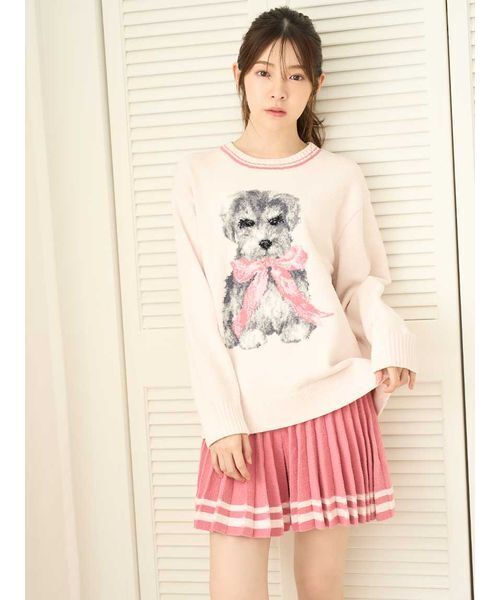 SNIDEL HOME × 新木優子】ニットショートパンツ（ルームウェア