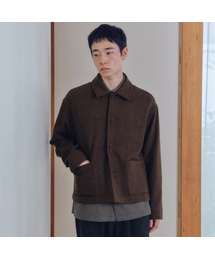 MALEN（マレン）の「ユニセックス エディンバラ ハーフコート ブラウン（チェスターコート）」