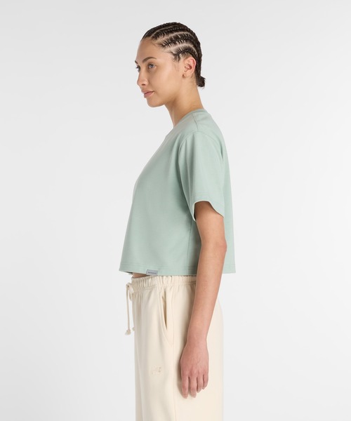 NEW BALANCE（ニューバランス）の「グラフィックTシャツ（Tシャツ/カットソー・レディース・ブラック/オフホワイト/セージグリーン・SMALL/MEDIUM/LARGE/X-LARGE）」の13枚目の写真