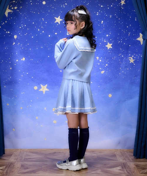 セール】セーラーニット セットアップ（セットアップ）｜mezzo piano