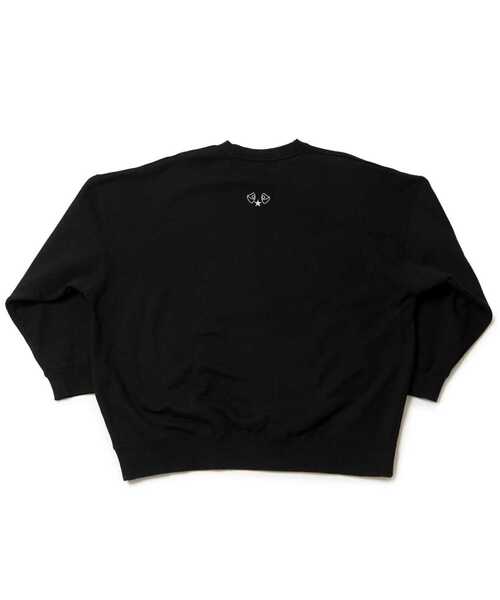 CONVERSE TOKYO(コンバーストウキョウ)の「【CLAMP】『ちょびっツ』GRAPHIC SWEAT(スウェット・レディース・ブラック・FREE)」の2枚目の写真