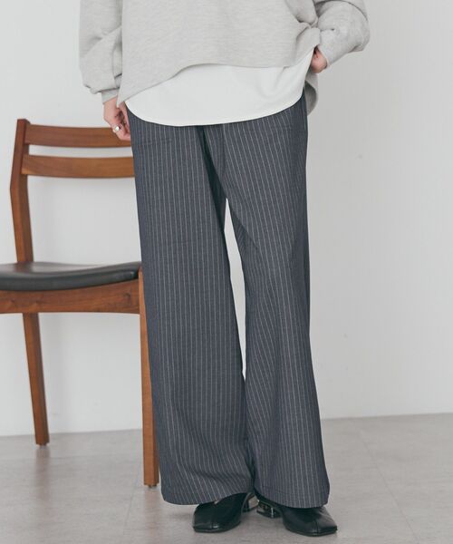 AMERICAN HOLIC（アメリカンホリック）の「【イージーケア】ベイカーリラックスパンツ（その他パンツ・レディース・グレー系その他2/ベージュ/ブラック・L/M/S）」の20枚目の写真