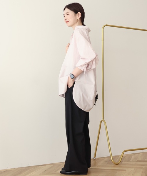 AMERICAN HOLIC（アメリカンホリック）の「【イージーケア】ベイカーリラックスパンツ（その他パンツ・レディース・グレー系その他2/ベージュ/ブラック・L/M/S）」の19枚目の写真