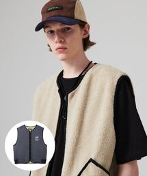 GOSTREET（ゴーストリート）の「Reversible Dumble Vest Beige（ベスト）」