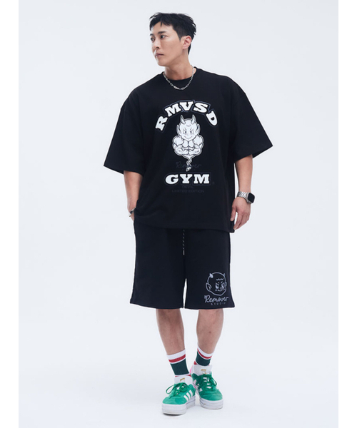 REMOVERSTUDIO（リムーバースタジオ）の「モスキュラ デビル Tシャツ[ブラック]（Tシャツ/カットソー・メンズ・その他・LARGE/X-LARGE/XX-LARGE/XXX-LARGE/XXXX-LARGE）」の2枚目の写真