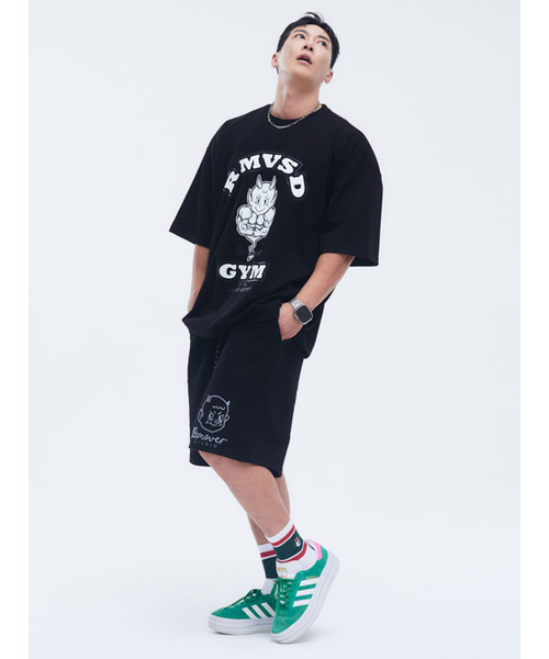 REMOVERSTUDIO（リムーバースタジオ）の「モスキュラ デビル Tシャツ[ブラック]（Tシャツ/カットソー・メンズ・その他・LARGE/X-LARGE/XX-LARGE/XXX-LARGE/XXXX-LARGE）」の3枚目の写真