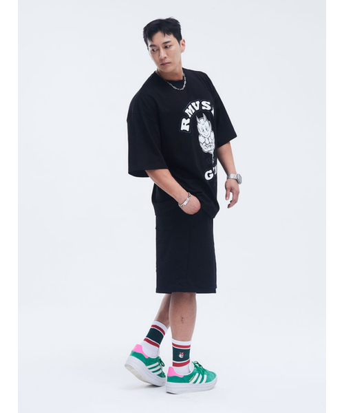 REMOVERSTUDIO（リムーバースタジオ）の「モスキュラ デビル Tシャツ[ブラック]（Tシャツ/カットソー・メンズ・その他・LARGE/X-LARGE/XX-LARGE/XXX-LARGE/XXXX-LARGE）」の4枚目の写真