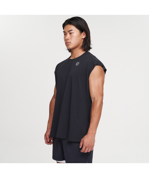 ONERM(ワンアルエム)の「スーピマカットオフタンク ブラック(Tシャツ/カットソー・メンズ・その他・MEDIUM/LARGE/X-LARGE)」の3枚目の写真