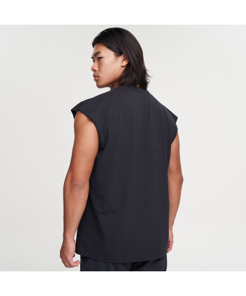 ONERM(ワンアルエム)の「スーピマカットオフタンク ブラック(Tシャツ/カットソー・メンズ・その他・MEDIUM/LARGE/X-LARGE)」の4枚目の写真