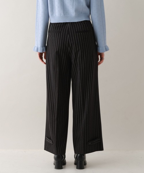 RAGEBLUE（レイジブルー）の「裾デザイン2タックワイドスラックス（スラックス・レディース・ブラウン/ベージュ系2/ブラック系9・FREE）」の18枚目の写真