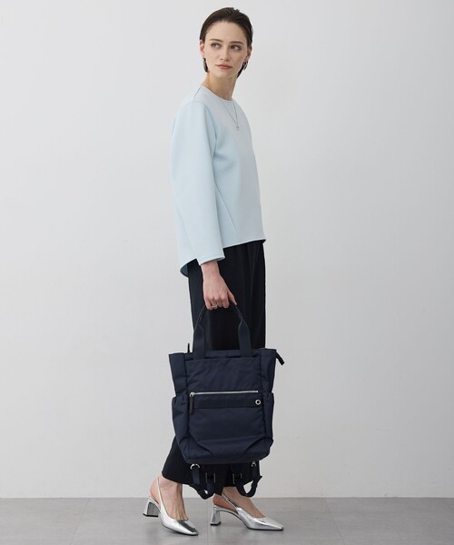 ICB（アイシービー）の「2WAYトートリュック（バックパック/リュック・レディース・ネイビー系/ブラック系・F）」の21枚目の写真