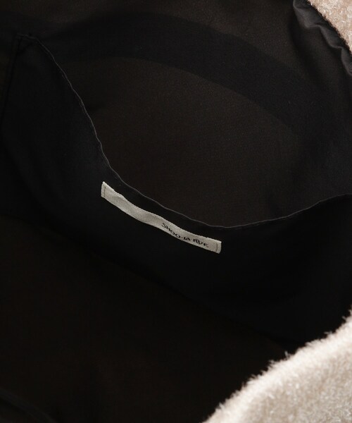 SHOO・LA・RUE（シューラルー）の「ラメ格子柄スクエアトートバッグ（トートバッグ・レディース・グレー/ブラウン系その他/ライトベージュ・00）」の20枚目の写真