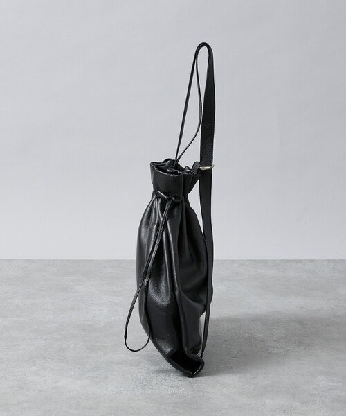 YArKA(ヤーカ)の「【YArKA/ヤーカ】drawstring shoulder & backpack / 巾着2wayナップサック/Y2508ARB70(ショルダーバッグ・メンズ・ブラック・フリー)」の8枚目の写真