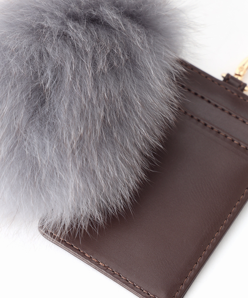 SLOBE IENA(スローブイエナ)の「SLOBE ファーチャーム(その他小物・レディース・チャコールグレー/カーキ・FREE)」の13枚目の写真