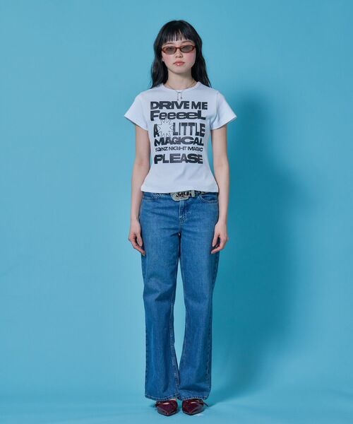 SEQUENZ(シークエンズ)の「※WEB限定 / メッセージプリント /ビックロゴコンパクトT / sqnz message pt compact tee(Tシャツ/カットソー・レディース・レッド/ホワイト/その他1/ブラウン/ブラック・MEDIUM/SMALL/LARGE)」の19枚目の写真