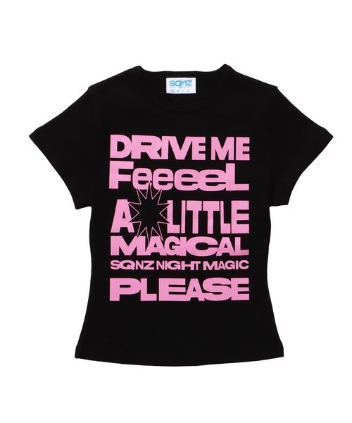 SEQUENZ(シークエンズ)の「※WEB限定 / メッセージプリント /ビックロゴコンパクトT / sqnz message pt compact tee(Tシャツ/カットソー・レディース・レッド/ホワイト/その他1/ブラウン/ブラック/ライトピンク・MEDIUM/SMALL/LARGE)」の21枚目の写真