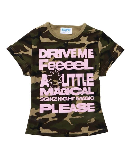 SEQUENZ(シークエンズ)の「※WEB限定 / メッセージプリント /ビックロゴコンパクトT / sqnz message pt compact tee(Tシャツ/カットソー・レディース・レッド/ホワイト/その他1/ブラウン/ブラック・MEDIUM/SMALL/LARGE)」の6枚目の写真