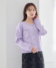 Andemiu（アンデミュウ）の「デザインボタンカーディガン638454（カーディガン/ボレロ）」