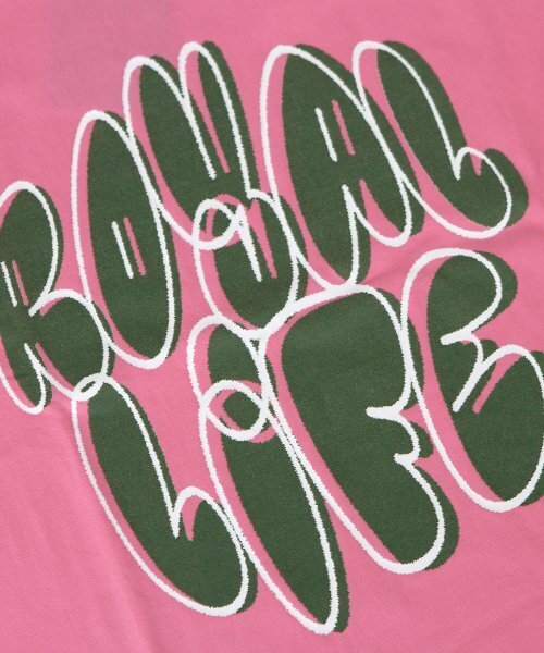 ROYALLIFE(ロイヤルライフ)の「RLLR3002 タギングロゴロングスリーブ - ピンク(Tシャツ/カットソー・メンズ・ピンク・LARGE/X-LARGE)」の4枚目の写真