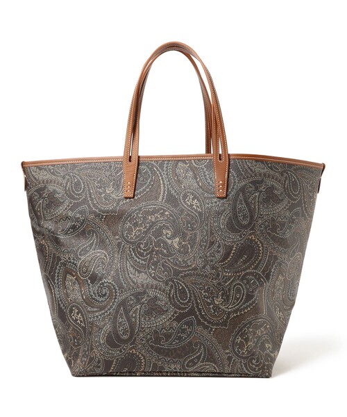Demi-Luxe BEAMS（デミルクス ビームス）の「A VACATION / ROAM PAISLEY トートバッグ（トートバッグ・レディース・ダークブラウン・ONE SIZE）」の4枚目の写真