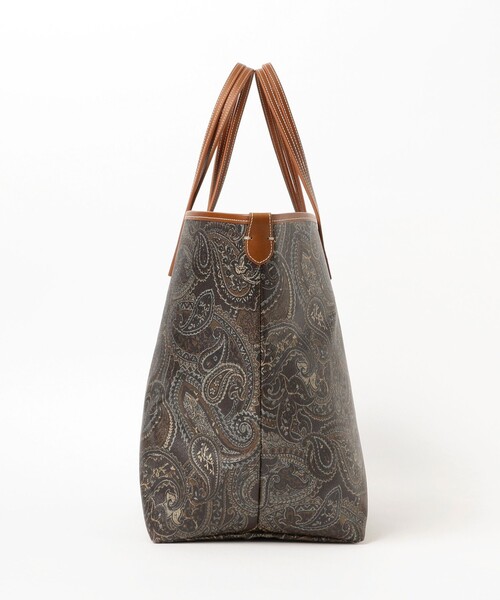 Demi-Luxe BEAMS（デミルクス ビームス）の「A VACATION / ROAM PAISLEY トートバッグ（トートバッグ・レディース・ダークブラウン・ONE SIZE）」の5枚目の写真