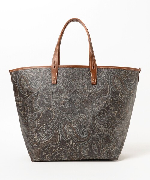 Demi-Luxe BEAMS（デミルクス ビームス）の「A VACATION / ROAM PAISLEY トートバッグ（トートバッグ・レディース・ダークブラウン・ONE SIZE）」の6枚目の写真